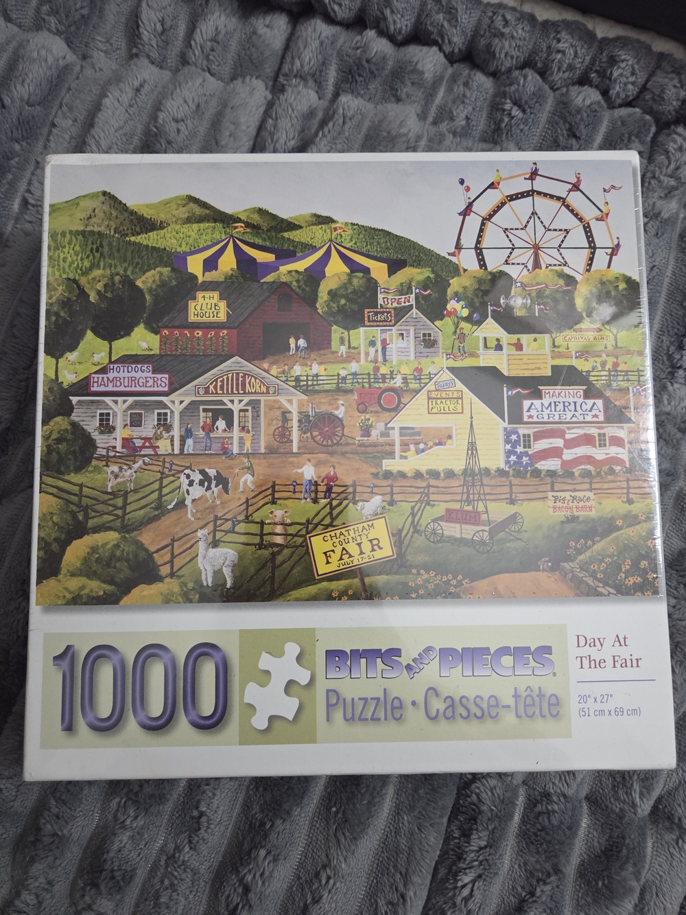 Bits and Pieces 'Day at the Fair' 1000-Piece Jigsaw Puzzle - Multicolor